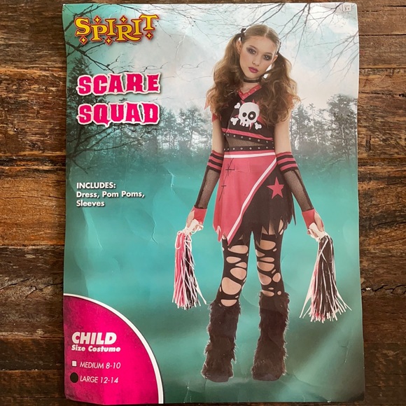 SPIRIT HALLOWEEN Girls scare squad costume - Picture 1 of 1